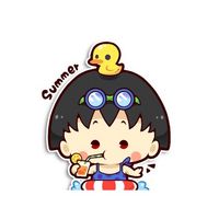 樱桃小丸子头像超萌高清图片大全 小丸子演绎你的百变女票