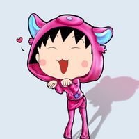 樱桃小丸子头像超萌高清图片大全 小丸子演绎你的百变女票