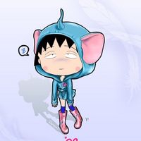 樱桃小丸子头像超萌高清图片大全 小丸子演绎你的百变女票