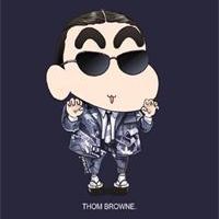 蜡笔小新微信头像搞笑图片大全 小新时装秀party头像