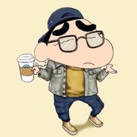 蜡笔小新微信头像搞笑图片大全 小新时装秀party头像