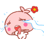 伤心委屈的卡通动漫微信表情