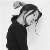 黑白女生头像高冷侧面正面精选  喜欢是时间的余温