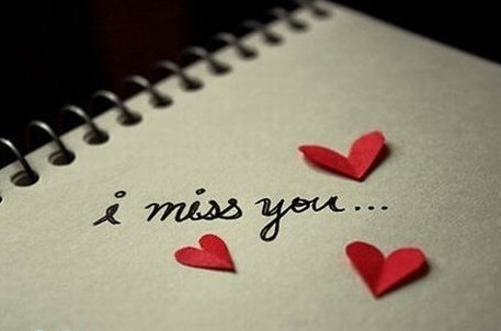 爱情微信图片  miss you