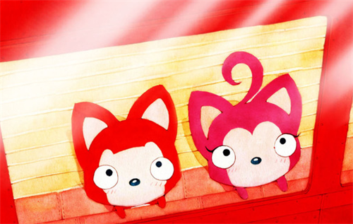 微信卡通大图  萌萌的阿狸