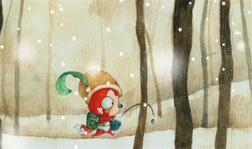 微信卡通大图  萌萌的阿狸