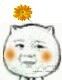 猥琐猫一朵小花微信表情GIF  暴走猥琐猫搞笑表情