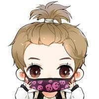 鹿晗卡通微信头像  晗之我命