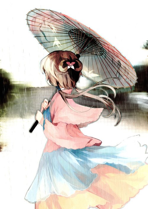 动漫古风图片唯美意境图片大全  有些时光因为短暂而珍贵