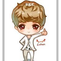 鹿晗卡通微信头像  晗之我命