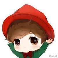 鹿晗卡通微信头像  晗之我命