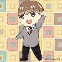 鹿晗卡通微信头像  晗之我命