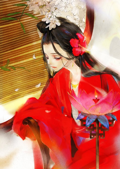 动漫古风图片唯美意境图片大全  有些时光因为短暂而珍贵