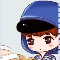 鹿晗卡通微信头像  晗之我命