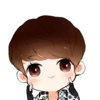 鹿晗卡通微信头像  晗之我命