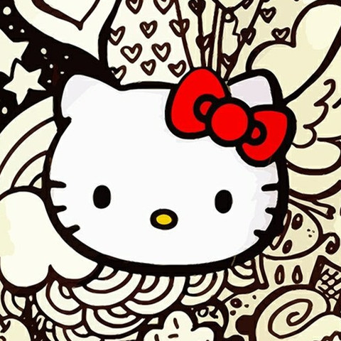 hello kitty精美可爱微信卡通头像近百张