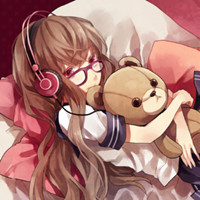 男女各一张可爱唯美的动漫情侣高清微信头像  我不需要多么完美的爱情