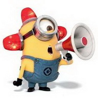 小黄人微信头像合集  呆萌小黄人、搞笑搞怪小黄人、大眼睛小黄人