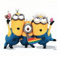 小黄人微信头像合集  呆萌小黄人、搞笑搞怪小黄人、大眼睛小黄人