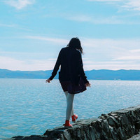 女生微信头像大海最新2016  海边一直是我的梦