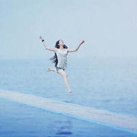 女生微信头像大海最新2016  海边一直是我的梦