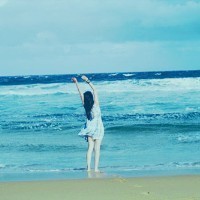 女生微信头像大海最新2016  海边一直是我的梦