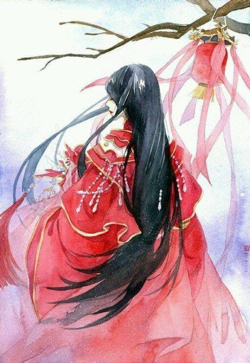 古风意境高清图片  月出皓兮,佼人僚兮