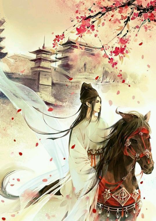 古风意境高清图片  月出皓兮,佼人僚兮