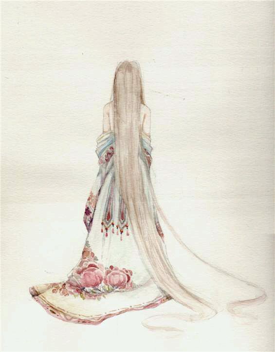 古风意境高清图片  月出皓兮,佼人僚兮