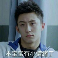 黄景瑜搞笑表情包带字  本宝宝有小情绪了