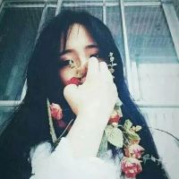 精选女生头像  唯美清纯的森系带花头像