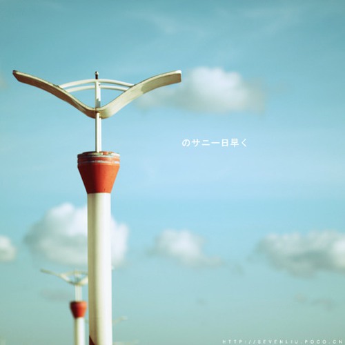 日系小清新摄影图片  最美的风景不在远方,而在心上