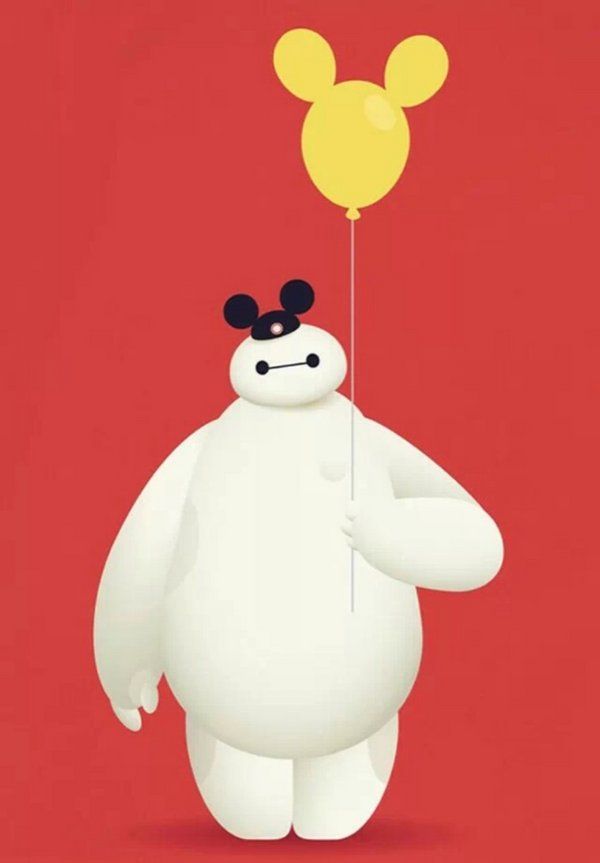 暖暖哒的大白背景图片  我会永远在你身边陪着你