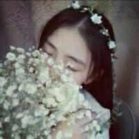 精选女生头像  唯美清纯的森系带花头像