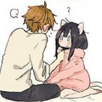 天造地设的微信情侣头像  爱情来的刚刚好