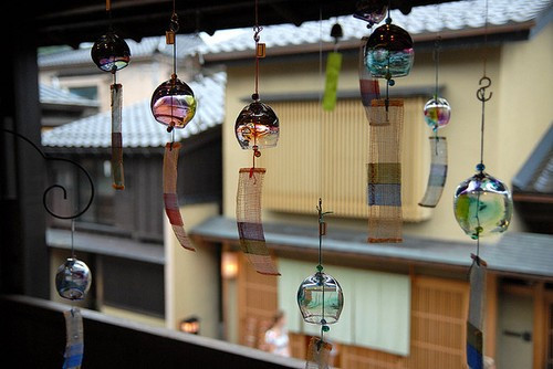 小清新治愈系风铃图片  季节的风摇响了岁月的风铃