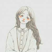 女生卡通动漫头像微茶网精选  回忆与我都不爱说话