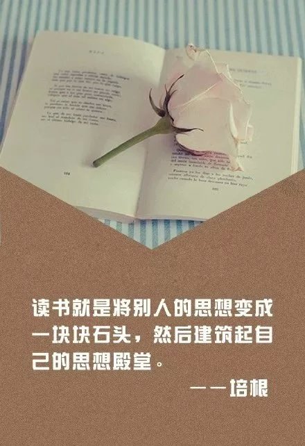 关于阅读的励志文字图片  人丑就该多读书
