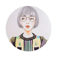 女生卡通动漫头像微茶网精选  回忆与我都不爱说话