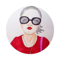 女生卡通动漫头像微茶网精选  回忆与我都不爱说话