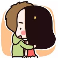 牛轰轰微信情侣头像一左一右  智商都陪你拿去卖萌了