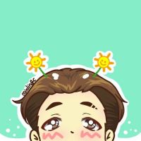 卡通可爱明星头像bigbang