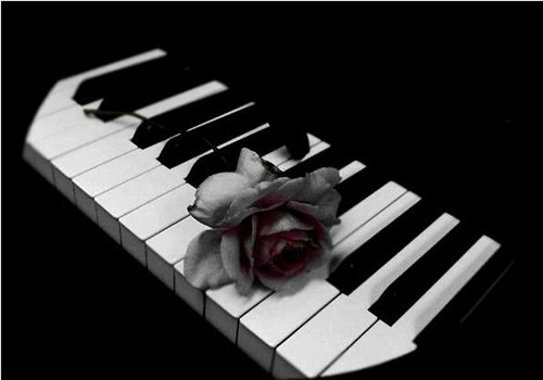 好看的黑白非主流伤感图片  愿我们来生生活在同一个城市