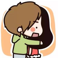 牛轰轰微信情侣头像一左一右  智商都陪你拿去卖萌了