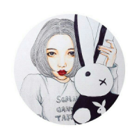 女生卡通动漫头像微茶网精选  回忆与我都不爱说话