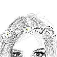 女生卡通动漫头像微茶网精选  回忆与我都不爱说话