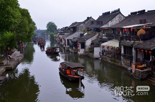 古色小镇风情唯美图片  碧柳黄莺啼早春，古桥净水醉红尘