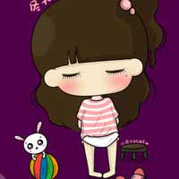 萌小希粉色系列少女心头像