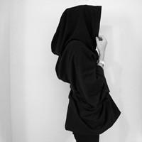 微信背影女生黑白头像  眼前的黑不是黑