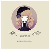 花花姑娘花语系列头像  美丽时尚的花花姑娘